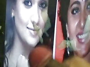 Nayanthara-Anushka Shetty Hot Cum Tribute in single screen