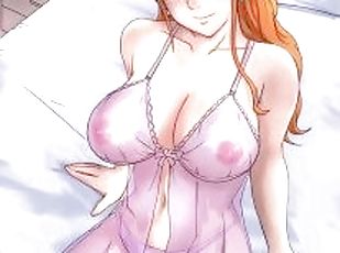 ONE PIECE - CUM INSIDE HORNY NAMI TIGHT PUSSY / TITTY FUCK / BLOWJOB