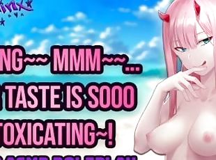 ASMR - Zero Two (DITF) Sucks, Licks, & Tastes All Of You! - Even Your Cock! Hentai Audio Roleplay