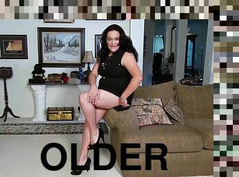 Older horny mature ladies solo sextoy masturbation compilation