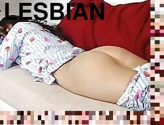 vagina-pussy, amatir, sayang, lesbian-lesbian, tidur, teransang