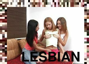 Three crazy babes are having an insane lesbian sex