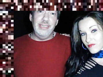 Wild Freckle Southern Slut Sprayed with SPERMATAZOA in Nasty Porno Theater Gangbang