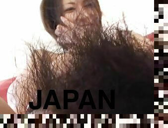 Subtitled Japanese amateur perfect bush naked body check