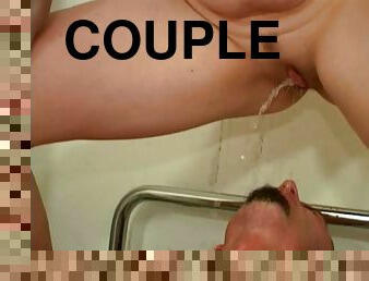 pisser, hardcore, couple, fétiche