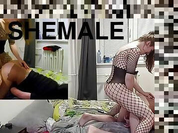 Teen shemale fucking with her boyfriend