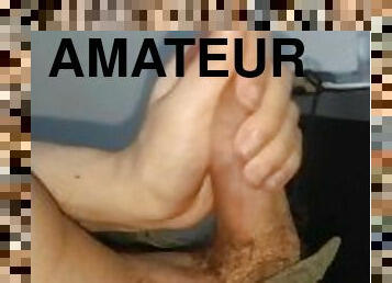 masturbation, amateur, énorme-bite, ados, gay, branlette, secousses, ejaculation, européenne, euro