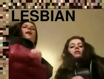 remmidildo, lesbo-lesbian, pov, suuteleminen, femdom, nahka