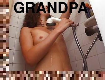 Grandpa is lucky