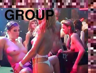 Crazy penetration orgy in one of the world's naughtiest nightclubs!