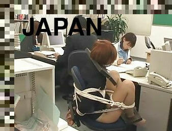 asiatique, bureau-office, japonais, bdsm, humiliation