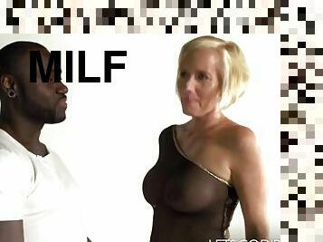 Blonde milf vs bbc