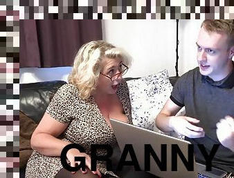 Granny Camilla Seduces The Computer Guy