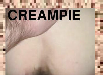 posisi-seks-doggy-style, hamil, isteri, amatir, creampie-ejakulasi-di-dalam-vagina-atau-anus-dan-keluarnya-tetesan-sperma, pelacur-slut, sperma, kasar