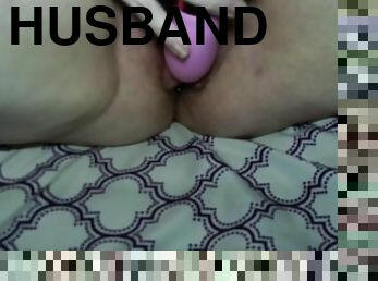 PLAYING WITH MY PUSSY IN FRONT OF HUSBAND