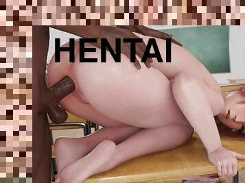 doggy, dilettant, anal-sex, kompilation, hentai, 3d, glied