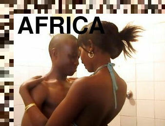 Sexy African Girl Fucked In The Shower