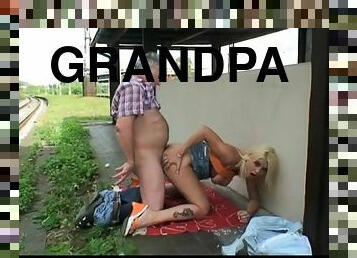 grandpa in love with busty teen