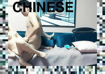 Chinese Man Nailing Callgirl In Hotel