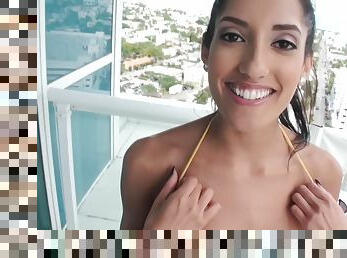 Pervs On Patrol - X-Rated Massage On The Balcony 1 - Chloe Amour