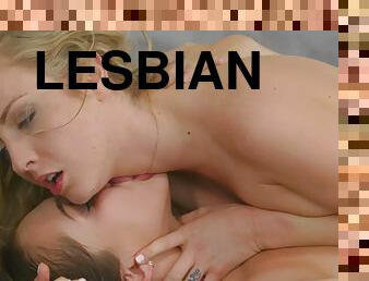 Gorgeous babes lesbian incredible xxx video
