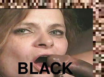 Sierra From Queen - Classic pornstar versus Black dicks in vintage interracial movie