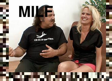 Ron Jeremy rams his big dick into milf Bridgett Lee