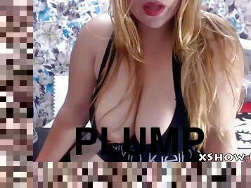 Hot plump slut camshow masturbate