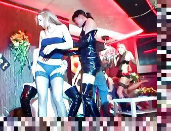 Beauty contest at a night club turns into an all out orgy