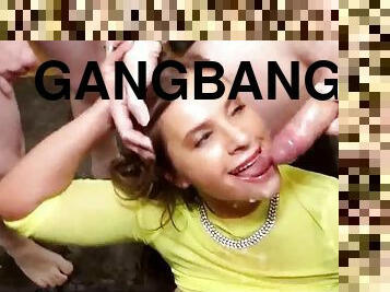 No Condom Gangbang Party With Buxom German Mature Slinky Susi