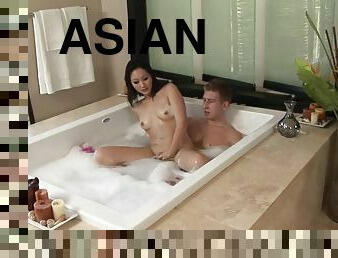 Asian beauty Evelyn Lin hot massage sex