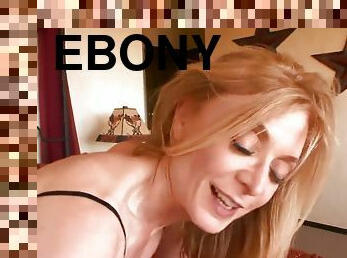 Ebony boy drills Nina Hartley in the wildest way