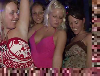 Gorgeous Babes Go Really Wild In A Crazy Party At A Club