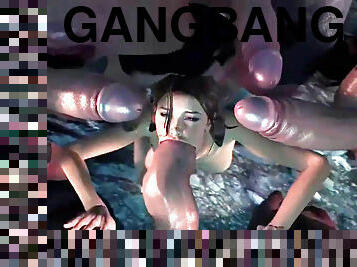 nightmare fantasy - cartoon petite babe gangbang