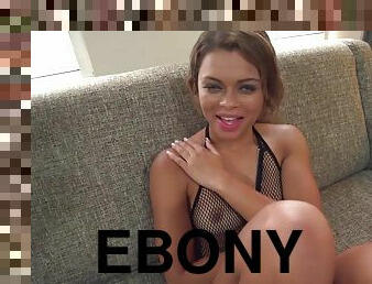 Ebony tart Destiny Cruz hot POV sex video