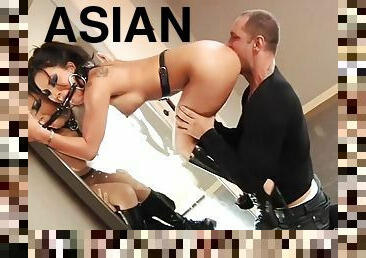 Asa Akira asian MILF kinky rough sex video