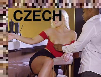 Dane Jones - Czech Blond Hair Babe Seduces The Bartender 1 - Aaron Rock