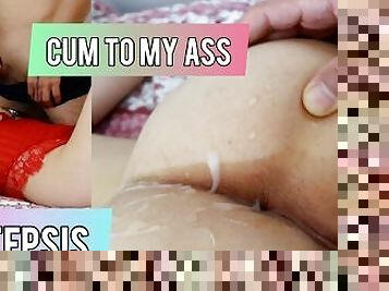 My Stepsister wanted me to cum in her ass