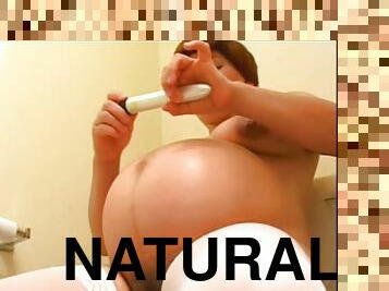 ligo, dyakol-masturbation, buntis, pekpek-puke-pussy, istaking-stockings, natural, toilet