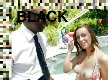 Kinky Teen Summer Rae Sucks and Fucks a Black Cock Bigger than Her Face