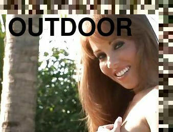 Sexy Solo Show by Stunning Nichole Jackson Outdoors