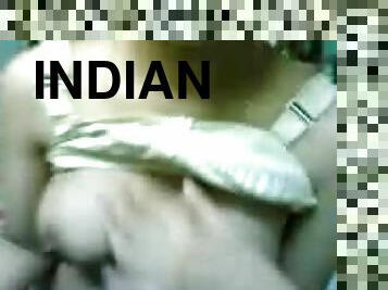 Horny and super naughty Indian siren makes him play with her snatch