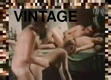 Patricia Rhomberg gets fucked by two men in stunning vintage video