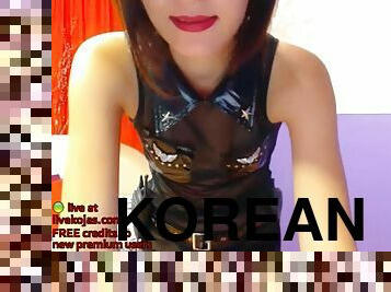 asia, mastubasi, amatir, remaja, stocking-stockings, pakaian-dalam-wanita, webcam, seorang-diri, korea, pakaian-seragam