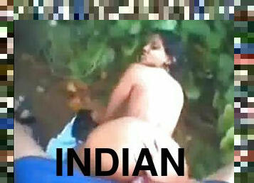 Indian girl fucked outdoor