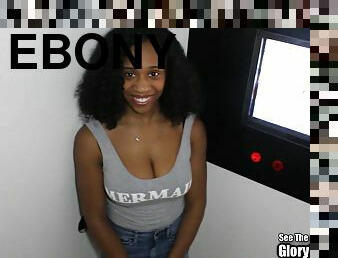 18yo Big Tit Teen Ebony Glory Hole Cock Sucker