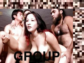 They Want To Be Banged - Group Sex Video