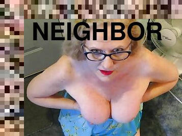 Complaining Neighbor Tit Slapped