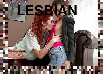 לסבית-lesbian, כוכבת-פורנו, גינגי, אכזרי, גינס, זוהר