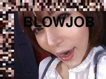 Memorable Blowjob Form The Asian Hottie Yuria Satomi